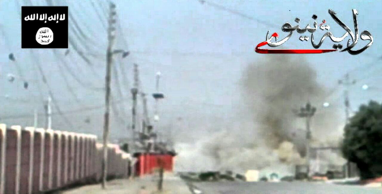 تفجير برج مراقبة في ولاية نينوى - وِلاية نينَوى