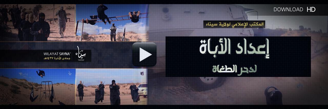 إعداد الأباة لدحر الطغاة - وِلاية سيناء