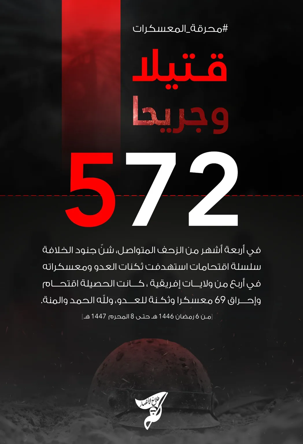 محرقة المعسكرات – مؤسسة طلائع الأنصار